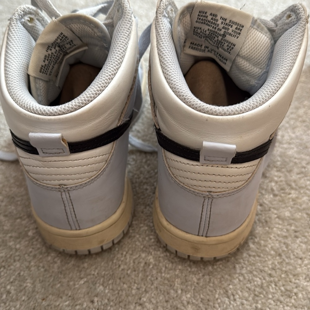 Nike High Dunks “retro” in White and Powder Blue - Picture 4 of 6